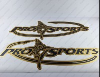 Pro Sports Boat Logo Decal Set of 2 x 32" Pro Sports Boat Logo Decal Set of 2 x 32"